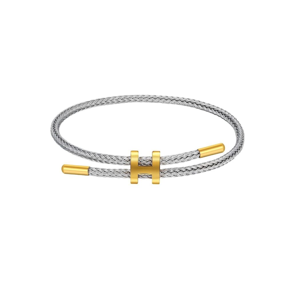 Bracelets for Women Adjustable Charm Bracelet, 18k Gold-plated Buckle